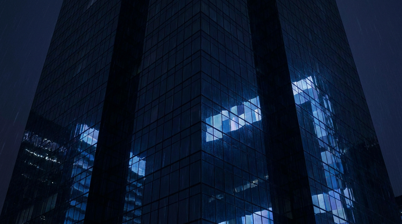 Tower at night